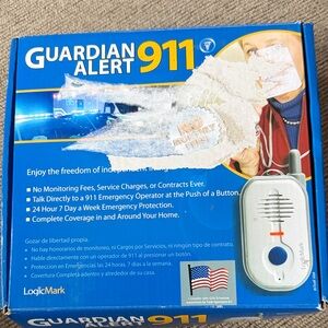 Guardian Alert 911 Emergency Phone - White